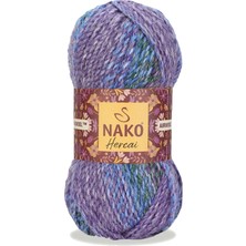 İsmiyle Al 5 Adet Hercai Ebruli Hırka Kazak Atkı Bere El Örgü Ipi Yünü 7248