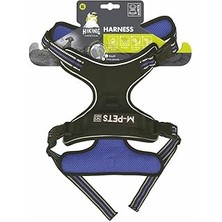 SHC4200 -Pets Hiking Reflektörlü Sirt Tasmasi Blue (Xl)