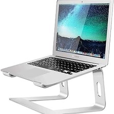 SHC4200 M5 Alüminyum Ergonomik Katlanır Macbook Bilgisayar Standı Gümüş