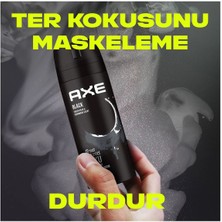 İsmiyle Al 3 Adet Axe Erkek Deodorant & Bodyspray Black 48 Saat Etkileyici Koku Vücut Spreyi 150 ml