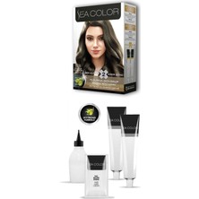 İsmiyle Al 2 Tüp Krem Saç Boyası Seti Yoğun Açık Küllü Kumral No:8.11