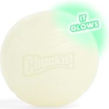SHC4200 Chuckit! Glow Gece Parlayan Köpek Oyun Topu – Fosforlu, Dayanıklı ve At-Getir Oyun Topu - (Larg