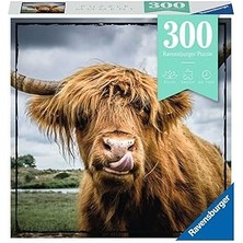 SHC4200 Ravensburger 132737 300 Parçalı Puzzle Highland Cattle