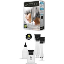 İsmiyle Al 2x2 Tüp Krem Saç Boyası Seti Gümüş Gri No:0.02