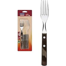 SHC4200 Tramontina Churrasco 21198/916 Biftek-Steak Çatalı (6lı Blister)