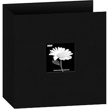 SHC4200 Photo Albums 3-Ring Fabric 8.5&QUOT;X11&QUOT;-BLACK -T811CBF-BK