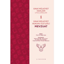 Lykeion Yayınları Sınai Mülkiyet Hukuku ile Ilgili Mevzuat