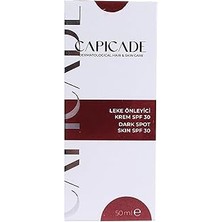 SHC4200 Capicade Leke Önleyici Spf 30 Krem 50 ml