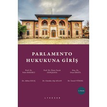 Lykeion Yayınları Parlamento Hukukuna Giriş