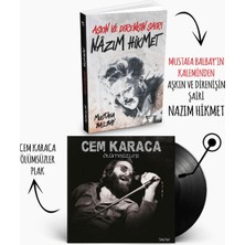 Halk Kitabevi Plaklı Kitaplar - Nazım Hikmet - Cem Karaca - Ölümsüzler Plak