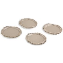 SHC4200 Alesta Melamin Bej 4'lü Bardak Altlığı
