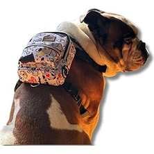 SHC4200 Köpek Sırt Çantası – 2’si 1 Arada Göğüs Tasması Fonksiyonlu, Geri Dönüştürülmüş, Su Geçirmez, Ayarl