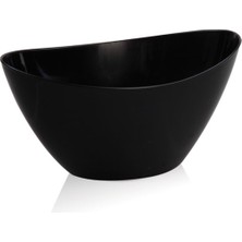 Serinova Saksı Kayık Aranjman, No:3, 3.25 L, 13X36X15 Cm, Siyah