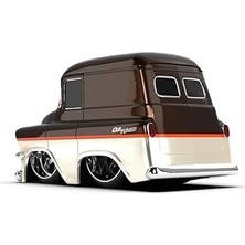 SHC4200 Mga Entertaintment Cartuned S2 1957 Gmc Panel Van - Kahverengi Custom Araba