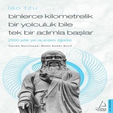 SHC4200 Binlerce Kilometrelik Bir Yolculuk Bile Tek Bir Adımla Başlar / Lao Tzu