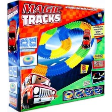 Kuzey Oyuncak Vıp 1 Pcs Magıc Track Yarış Pisti Fosforlu Raylar 168 Parça 2.10 cm 1 Arabalı Oyuncak Yarış Seti