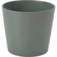 Mapa Seramik Kaktüs Saksı, Antrasit, 7x7 cm