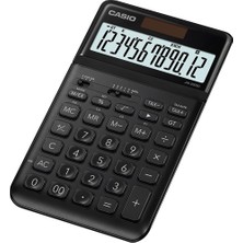 Casio JW-200SC-BK 12 Haneli Siyah Masaüstü Hesap Makinesi Bağımsız Hafızalı ve Vergi Hesaplama Fonksiyonu