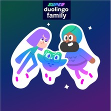 Duolingo Family Max | 12 Aylık Abonelik Hesabı (Kendi Hesabınıza Aktivasyon Yapılır)