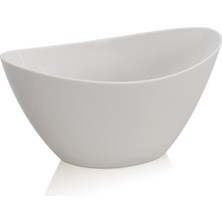 Serinova Saksı Kayık Aranjman, No:3, 3.25 L, 13X36X15 Cm, Kirli Beyaz