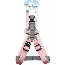 SHC4200 -Pets Gentle Dog Tri̇angle Göğüs Tasmasi Pi̇nk (L)