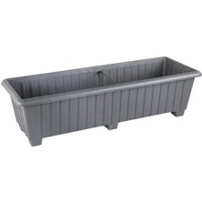 Serinova Saksı Altı Ayaklı, No:1, 26 L, 75X25X21 Cm, Antrasit