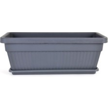 Serinova Saksı Kemer Bahçe, No:5, 136L, 110X48X40 Cm, Antrasit
