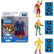 SHC4200 Dc Comics 10 cm Superman 3 Gizem Aksesuarlı Aksiyon Figürü, Macera (Asorti)