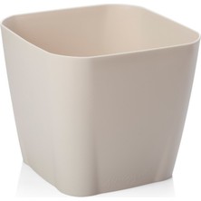 Serinova Saksı Safir, No:4, 5.6 L, 18.5X20.5 Cm, Kirli Beyaz