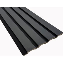 Darkss Polimer Duvar Paneli DL210KB(D405-107) Antrasit-Siyah 21X2,1X290 cm (1 Adet=0,61 M2)
