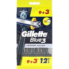 SHC4200 Gillette Blue3 Slalom Kullan At Tıraş Bıçağı 12'li
