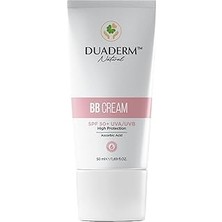 SHC4200 Duaderm Besleyici Bb Krem, Spf 50+ Uva/uvb Koruma, Nude Ton, 50 ml