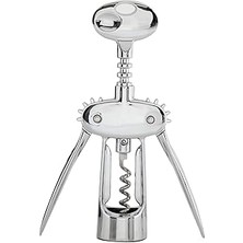 SHC4200 Orret Metal Tirbuşon Şarap Açıcı – 304 Paslanmaz Çelik Mantar Kapak Açacağı, Dayanıklı ve Ergo