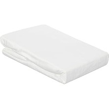 SHC4200 Chakra Tek Kişilik Lastikli Çarşaf 100X200 cm Ekru