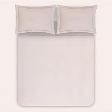 SHC4200 Penelope Yüzde Yüz Pamuk Saten Nevresim Seti 160X220 cm Gri - Lia Serisi