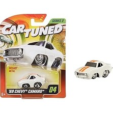 SHC4200 Mga Entertaintment Cartuned S3 1969 Chevy Camaro - Beyaz Muscle Araba