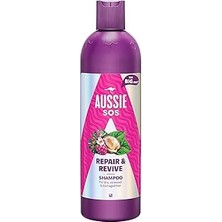 SHC4200 Aussie Sos Repair &amp; Revive Kuru, Yıpranmış ve Hasar Görmüş Saçlar Için Şampuan 500ML