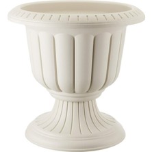 Serinova Saksı Nergiz, No:3, 47 L, 59X59 Cm, Kirli Beyaz