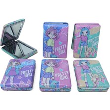 Novytech Cep Aynası Dikdörtgen Tombul Pretty Girl ( Lisinya )