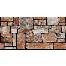 Darkss Eps Strafor Iç Cephe Duvar Kaplama Paneli, Parke Taş, PT001, 100X50X2 cm (1ADET=0.5 M2)