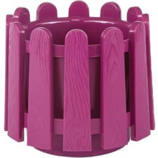 Serinova Saksı Istanbul, No:2, 2.6 L, 18X19 Cm, Vişne