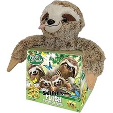 SHC4200 Prime 3D Peluş -Howard Robinsn Sloth Selfie ile Bulmaca 3D Bulmaca 48 Adet