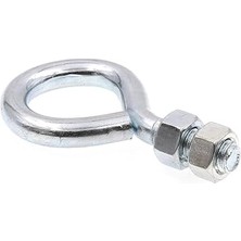 SHC4200 9066782 Somunlu Göz Cıvataları, 3/8"-16 x 2-1/2", Çinko Kaplama Çelik, 20'li Paket