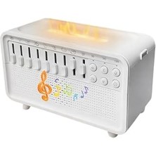 SHC4200 Beyaz Gürültü ve Doğal Sesler Cihazı – Nemlendiricili Uyku Ses Makinesi, 15 Ses, 250+ Kombinasyon,