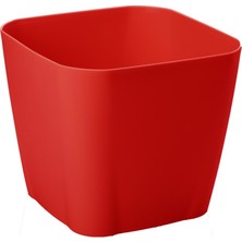 Serinova Saksı Safir, No:3, 3.4 L, 15.5X17.5 Cm, Kırmızı