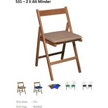 Minder 2'li, Sunder 531, 40X40X4 cm