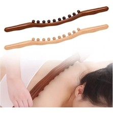 Shoplet 60 cm Doğal Ahşap Masaj Sopası