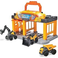 SHC4200 Dickie, 203725010, Mikro Inşaat Istasyonu, Işık, Ses, Kayıt ve Oynatma Fonksiyonlu Oyun Istasyonu,