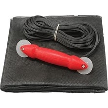 SHC4200 P 7515 Ekran Kapı ile Rolling Onarım Seti Alet, Antrasit Fiberglas