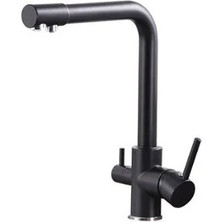 Arıtmalı Eviye Batarya, Siyah, 40 Mm, Gms BK233-S